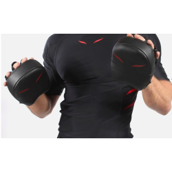 Par de Mini Manoplas de Boxeo - Negro/Rojo, Elion Paris