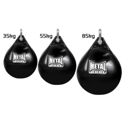 Saco de boxeo de agua, Metal Water