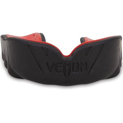 Venum Protector Bucal Unisex para Adultos, Talla única, Color Rojo + Kontact Vendas de Boxeo, Unisex adulto